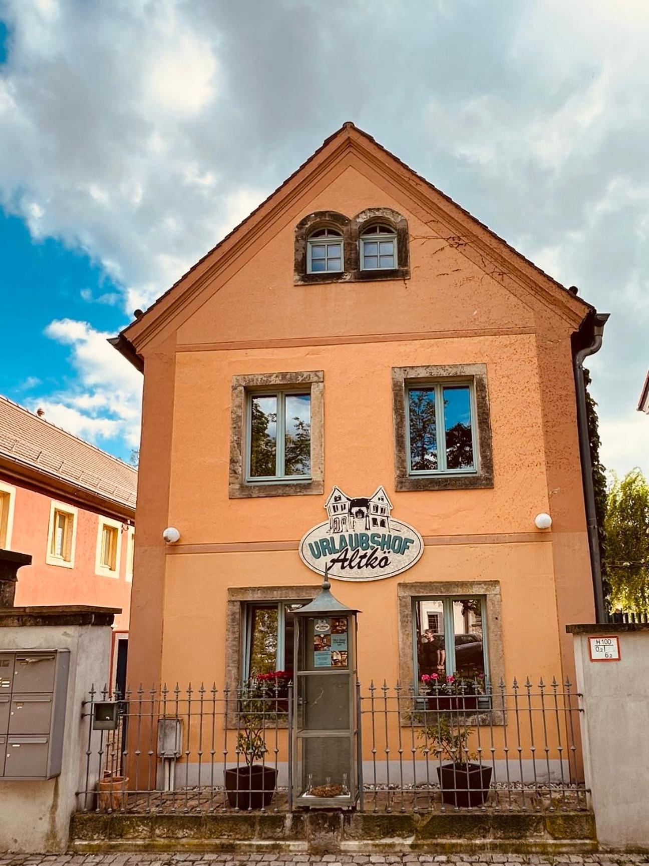 Urlaubshof Altkoe Radebeul Exterior foto